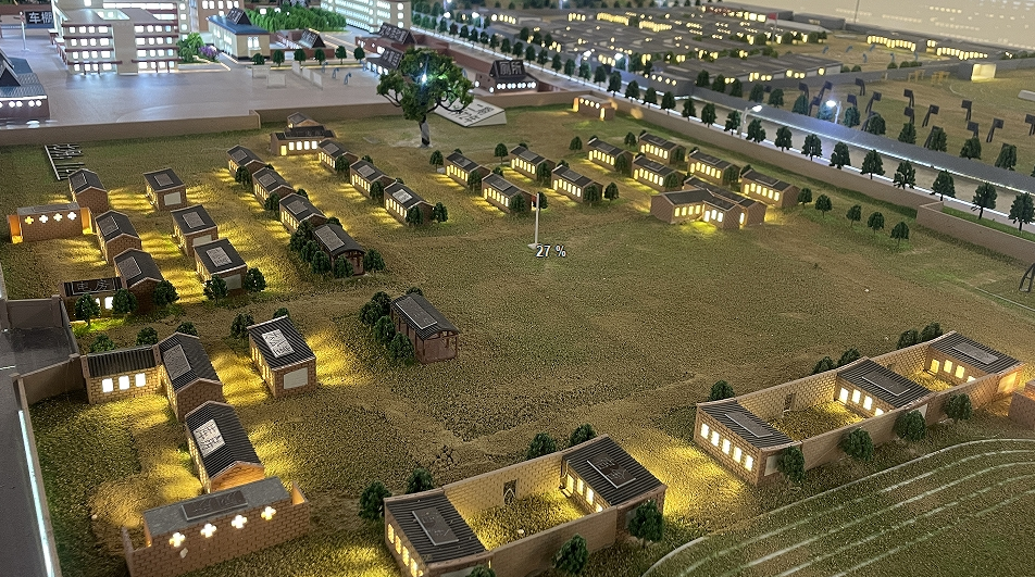 托縣一中歷史進(jìn)程沙盤(pán)